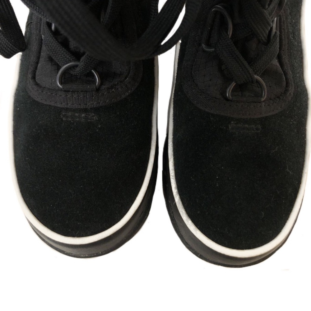 Sorel Tivoli III High Black Suede Leather Mid-Calf Lace Up Winter Snow Boots - Picture 12 of 14